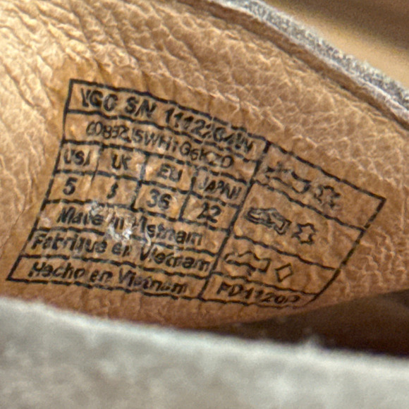 Just in to Posh C 💫| UGG Australia Eevon Slip On Beige Driving Moccasin US5 - Picture 8 of 8